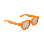 5 x Passive 3D Orange Kids Childrens Glasses for Passive TVs Cinema Projectors