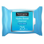 Neutrogena Hydro Boost Cleansing Facial Wipes - 25 Pack