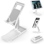 Lasuki Phone Stand Tablet Stand Foldable & Adjustable&Portable Holder Cell Phone Stand for Desk Phone Holder Compatible with All Mobile Phones/iPad/Nintendo Switch etc (4''-11'')