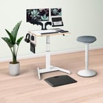 Workstation Leitz Ergo Compact Pro Monitor & Laptop