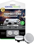 KontrolFreek sportkoppling med tumknappar - vit/svart (Xbox)