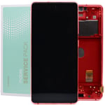 AMOLED Touch Screen For Samsung Galaxy S20 FE 5G G781 Replacement Chassis Red UK