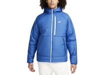 Nike Therma Fit Legacy Hooded Jacket Blue Mens Size L Large DD6857480 BNWT
