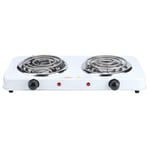 Electric Double  Hot Plate Countertop Buffet Stove Heating Plate 220V