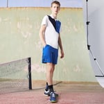 Lacoste SPORT Men's Contrast Print Tennis Shorts - Blue, L