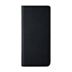 Coque clapet folio avec fente pour cartes & support pour Samsung Galaxy Note20 Ultra, Noir - Neuf
