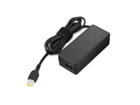 Lenovo - Strömadapter - Smal Spets - Ac 100-240 V - 65 Watt - Svart - Cru, Brown Box - För Thinkcentre M70q Gen 3 11T3