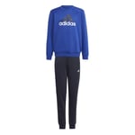 adidas Treningsdress Essentials Fleece Big Logo - Blå/Hvit Barn unisex