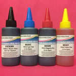 4 REFILL INK BOTTLES FOR EPSON EXPRESSION PREMIUM XP 625 700 710 720 800 810 820