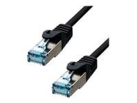 Proxtend - Patch-Kabel - Rj-45 (Hane) Till Rj-45 (Hane) - 2 M - 6 Mm - S/Ftp - Cat 6A - Halogenfri, Formpressad, Hakfri, Tvinnad - Svart
