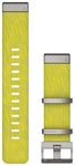 Garmin MARQ Quickfit 22 mm gul nylonarmband 010-12738-23