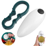 HTYG Openers That Work Electric-One-Touch Automatic Can Opener-Electric Can Openers for Arthritis-Can Opener for Restaurant and Kitchen-Safe And Easy Can Opening Tool (Can crusher)