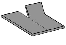 H-Split madrasskydd - 180x200 cm - Återvunnen bomull - Danskproducerad - Madrassöverdrag - LIXRA
