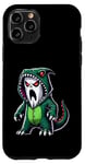 Costume de fantôme portant un dinosaure pour Halloween Cosplay T-Rex Coque pour iPhone 11 Pro