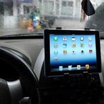 Bilholder til ventilation for iPad / Galaxy Tab
