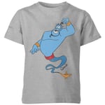 Disney Aladdin Genie Classic Kids' T-Shirt - Grey - 11-12 Years