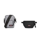 EASTPAK Taschen/Rucksäcke/Koffer The One Shoulder Bag sunday grey (EK045363) NS grau & Springer Bum Bag, 23 cm, 2 L, Black