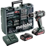 Metabo SB 18 L 2-växel-Slagborrmaskin batteri inkl. 2x