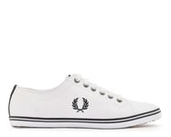 Fred Perry FRED PERRY Kingston Leather Vit Herr (45)