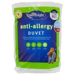 Silentnight Anti Allergy Duvet Anti-Bacterial Summer Quilt 7.5 Tog Single Size