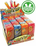 24 stk Swizzels Flic 'N' Lic - Kjærlighet i Lukkbar Beholder med Forskjellige Smaker - Hel Eske 336 gram