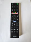 RMT-TX300E REPLACEMENT REMOTE CONTROL BRAVIA 3D HD NETFLIX YOUTUBE SONY TV