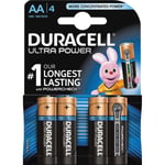 Duracell Ultra Power Aa Batteries, 4pk