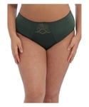Elomi Womens Cate Full Brief - Green Nylon - Size 2XL