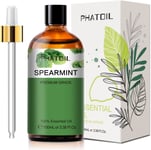 PHATOIL Spearmint Essential Oil 100ML, Pure Premium Grade Spearmint Essential Oi