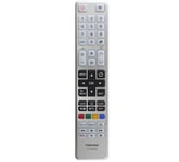 Genuine Toshiba Remote Control For 32L1753 32 Inch Full HD Freeview HD LED TV