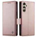 Samsung Galaxy A26 5G Fodral med Kortfack - Roséguld