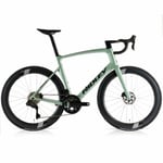 Ridley Bikes Noah Fast Disc Ultegra Di2 SC55 Custom Carbon Road Bike - Copperish Green / Black Large Green/Black