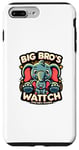 Coque pour iPhone 7 Plus/8 Plus Big Bro's Watch Funny Sibling Cartoon Style Elephants S12
