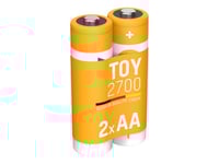 Ansmann 1312-0037 Uppladdningsbart Aa-Batteri Nimh 2650 Mah 1,2 V 2 St