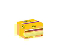 Post-It 656-12Sscy, Rektangel, Gul, 51 Mm, 76 Mm, 90 Ark, Låda