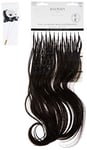 Balmain Lot de 50 extensions de cheveux humains avec micro anneaux 40 cm de long 3 marron foncé 240 g