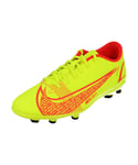 Nike Vapor 14 Club Fg/Mg Mens Football Boots Yellow - Size UK 12