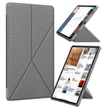 TOPCASE Fits Lenovo Tab P11 Plus 11 Inch Tablet TB-J616F J606F, Magnetic Stand Cover for Lenovo P11 Plus Case,Gray