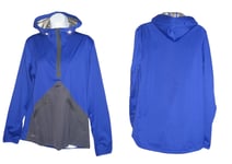 New NIKE Ladies Womens LASER COOL Storm-Fit Running Jacket Coats Blue Charcoal S