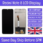 Xiaomi Redmi Note 8 M1908C3JH M1908C3JG LCD Display Screen Touch Digitizer
