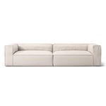 Decotique Grand Utendørs 4-seter Sofa, Linen Chalk Sunbrella