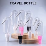30/50ml Transparent Empty Spray Bottles Travel Cosmetics Bottle Black-50ml