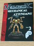 MECHANICAL ATTENDANT, THE GUILD, METAL MINIATURE by Wyrd Games Malifaux
