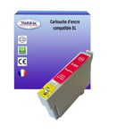 Cartouche Compatible pour Epson Stylus Photo R285, R360, R585 remplace Epson T0803 Magenta - T3AZUR