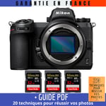 Nikon Z6 II Nu + 3 SanDisk 32GB Extreme PRO UHS-II SDXC 300 MB/s + Guide PDF ""20 TECHNIQUES POUR RÉUSSIR VOS PHOTOS