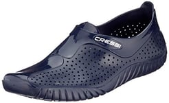 Cressi Water Shoes - Adult Shoes for All Types of Water Sports Activities, Blue, 4.5 UK