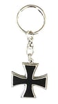 Smartbadge® Black Iron Cross Pewter Key Ring Handcrafted From English Pewter Hin-KR0568+ 59mm Button Badge