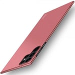 MOFI Samsung Galaxy S22 Ultra Skal Matte Shield Röd