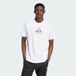adidas Italy Football Fan Graphic T-Shirt Men