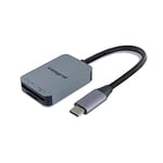 Integral Dual Slot UHS-II SD & UHS-I Micro SD USB C 3.2 Gen-1 Memory Card Reader Adapter - Fast 5Gb/s transfer speed, plug & play and Windows & Mac Compatible